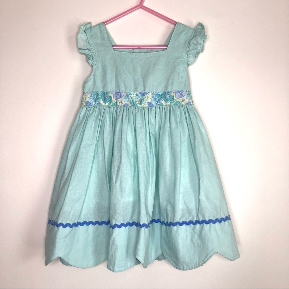 Matilda Jane Size 4 Linen & Cotton Blend Spring Dress